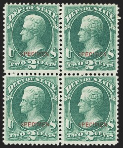 Sale 1150, Lot 1231, Officials: Special Printings