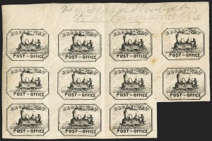 Sale 1150, Lot 1315, Local Posts and Independent Mails: American Letter thru Penny Express Co.