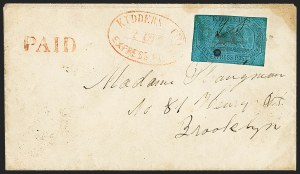 Sale 1150, Lot 1324, Local Posts and Independent Mails: American Letter thru Penny Express Co.