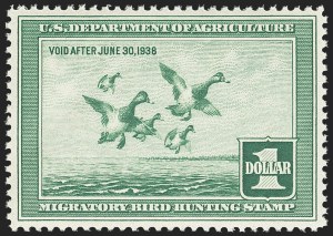 Sale Number 1150, Lot Number 1358, Hunting Permits Sale Number 1150, Lot Number 1358, Hunting Permits