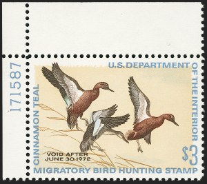 Sale Number 1150, Lot Number 1365, Hunting Permits Sale Number 1150, Lot Number 1365, Hunting Permits