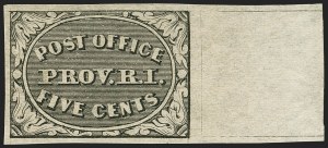 Sale Number 1150, Lot Number 505, Postmasters Provisionals