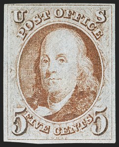 Sale 1150, Lot 522, 1847 Issue (Scott 1-2)