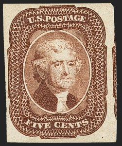 Sale 1150, Lot 567, 3c-5c 1851-56 Issue (Scott 11-12)