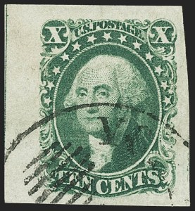 Sale Number 1150, Lot Number 577, 10c-12c 1851-56 Issue (Scott 13-17) Sale Number 1150, Lot Number 577, 10c-12c 1851-56 Issue (Scott 13-17)