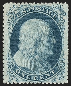 Sale 1150, Lot 590, 1c-5c 1857-60 Issue (Scott 18-30A)