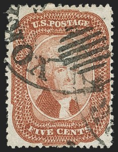 Sale 1150, Lot 603, 1c-5c 1857-60 Issue (Scott 18-30A)