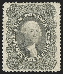 Sale 1150, Lot 623, 10c-90c 1857-60 Issue (Scott 31-39)