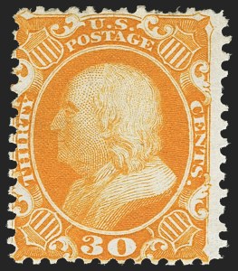 Sale 1150, Lot 646, 1875 Reprint of 1857-60 Issue (Scott 40-47)