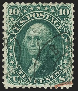 Sale 1150, Lot 650, 1861-66 Issue (Scott 62B-78)