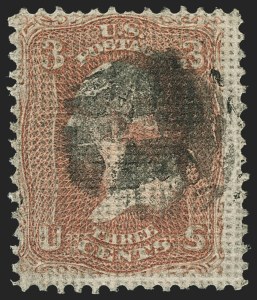 Sale 1150, Lot 676, 1867-68 Grilled Issue (Scott 79-101)