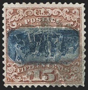 Sale 1150, Lot 730, 1c-24c 1869 Pictorial Issue (Scott 112-120)