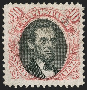 Sale Number 1150, Lot Number 739, 30c-90c 1869 Pictorial Issue and 30c Invert (Scott 121-122) Sale Number 1150, Lot Number 739, 30c-90c 1869 Pictorial Issue and 30c Invert (Scott 121-122)