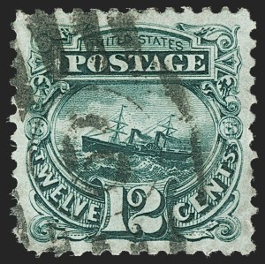 Sale 1150, Lot 750, 1875 Re-Issue of 1869 Pictorial Issue (Scott 123-133a)