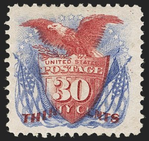 Sale 1150, Lot 757, 1875 Re-Issue of 1869 Pictorial Issue (Scott 123-133a)
