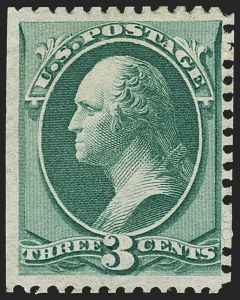 Sale 1150, Lot 795, 1875 Continental Bank Note Co. Hard Paper Special Printing (Scott 167-177, 180)