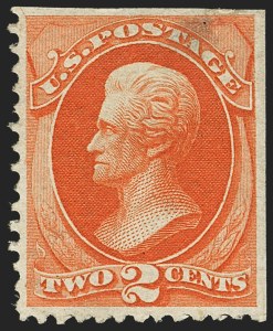 Sale 1150, Lot 805, 1875 Continental Bank Note Co. Hard Paper Special Printing (Scott 167-177, 180)