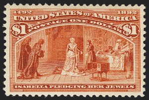Sale Number 1150, Lot Number 842, 1893 Columbian Issue (Scott 230-245)