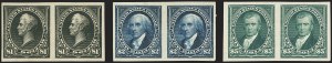 Sale 1150, Lot 862, 1894 Unwatermarked Bureau Issue (Scott 246-263)