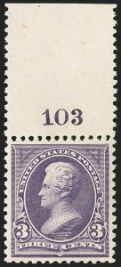 Sale Number 1150, Lot Number 887, 1895 Watermarked Bureau Issue (Scott 264-278) Sale Number 1150, Lot Number 887, 1895 Watermarked Bureau Issue (Scott 264-278)