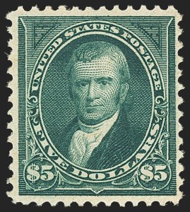 Sale 1150, Lot 898, 1895 Watermarked Bureau Issue (Scott 264-278)