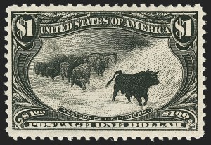 Sale 1150, Lot 919, 1898 Trans-Mississippi Issue (Scott 285-293), $1.00 Trans-Mississippi (292) Sale 1150, Lot 919, 1898 Trans-Mississippi Issue (Scott 285-293)