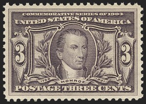 Sale Number 1150, Lot Number 985, 1904 Louisiana Purchase Issue (Scott 323-327) Sale Number 1150, Lot Number 985, 1904 Louisiana Purchase Issue (Scott 323-327)