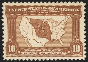 Sale 1150, Lot 987, 1904 Louisiana Purchase Issue (Scott 323-327)