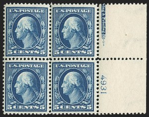 Sale 1150, Lot 997, 1908-10 Washington-Franklin Issues (Scott 331-356)