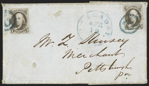 Sale 1155, Lot 3159, 1847 Issue