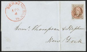 Sale 1155, Lot 3161, 1847 Issue