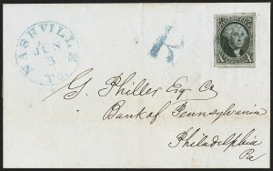 Sale 1155, Lot 3167, 1847 Issue