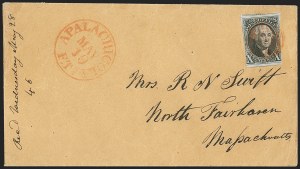 Sale 1155, Lot 3171, 1847 Issue used from Florida