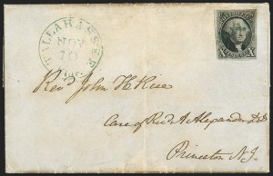 Sale 1155, Lot 3173, 1847 Issue used from Florida
