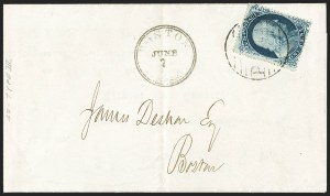 Sale 1155, Lot 3186, 1851-60 Issues