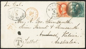 Sale 1155, Lot 3207, 1869 thru Later Issues