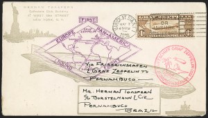 Sale 1155, Lot 3227, Air Post and Flight Covers