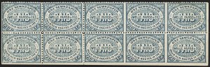 Sale 1155, Lot 3256, Carriers, Locals and Western Express