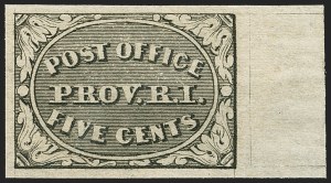 Sale Number 1156, Lot Number 3303, Postmasters Provisionals
