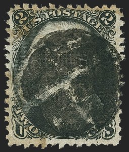 Sale 1156, Lot 3359, 1867-68 Grilled Issue and Re-Issue (Scott 79-111)