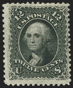 Sale 1156, Lot 3362, 1867-68 Grilled Issue and Re-Issue (Scott 79-111)