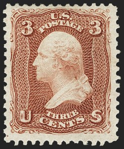 Sale 1156, Lot 3366, 1867-68 Grilled Issue and Re-Issue (Scott 79-111)