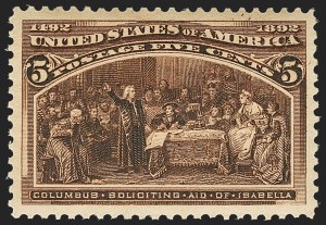 Sale Number 1156, Lot Number 3406, 1893 Columbian Issue (Scott 230-245) Sale Number 1156, Lot Number 3406, 1893 Columbian Issue (Scott 230-245)