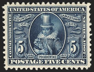 Sale 1156, Lot 3494, 1904 Louisiana Purchase, 1907 Jamestown Issues (Scott 323-330)