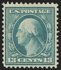 Sale 1156, Lot 3524, 1909 Bluish Paper Issue (Scott 357-366)
