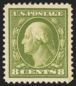 Sale 1156, Lot 3547, 1910-13 Washington-Franklin Issue (Scott 374-396)