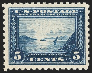 Sale Number 1156, Lot Number 3566, 1913-15 Panama-Pacific Issue (Scott 397-404) Sale Number 1156, Lot Number 3566, 1913-15 Panama-Pacific Issue (Scott 397-404)