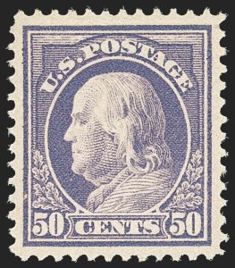 Sale 1156, Lot 3590, 1912-14 Washington-Franklin Issues (Scott 405-423)