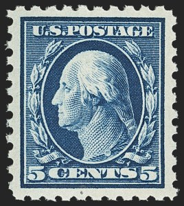 Sale 1156, Lot 3600, 1913-15 Washington-Franklin Issues (Scott 424-440)