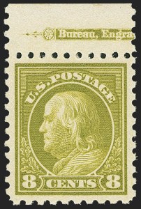 Sale 1156, Lot 3605, 1913-15 Washington-Franklin Issues (Scott 424-440)